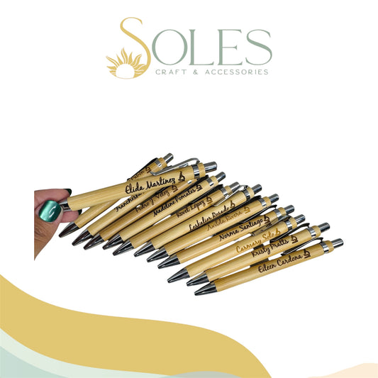 Bolígrafo Grabados En Láser