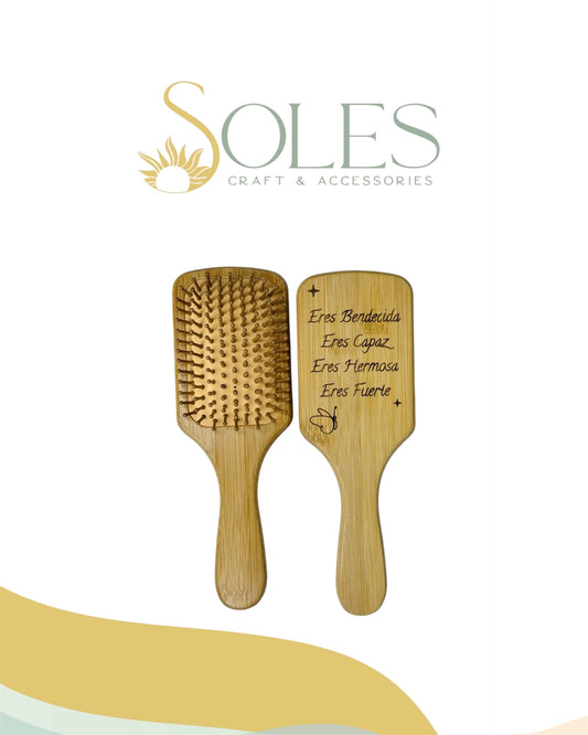 Cepillo de Bamboo Personalizado