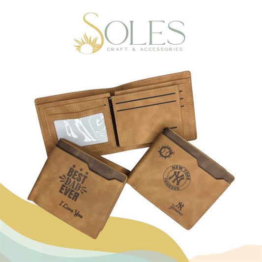 Wallets Grabadas En Láser